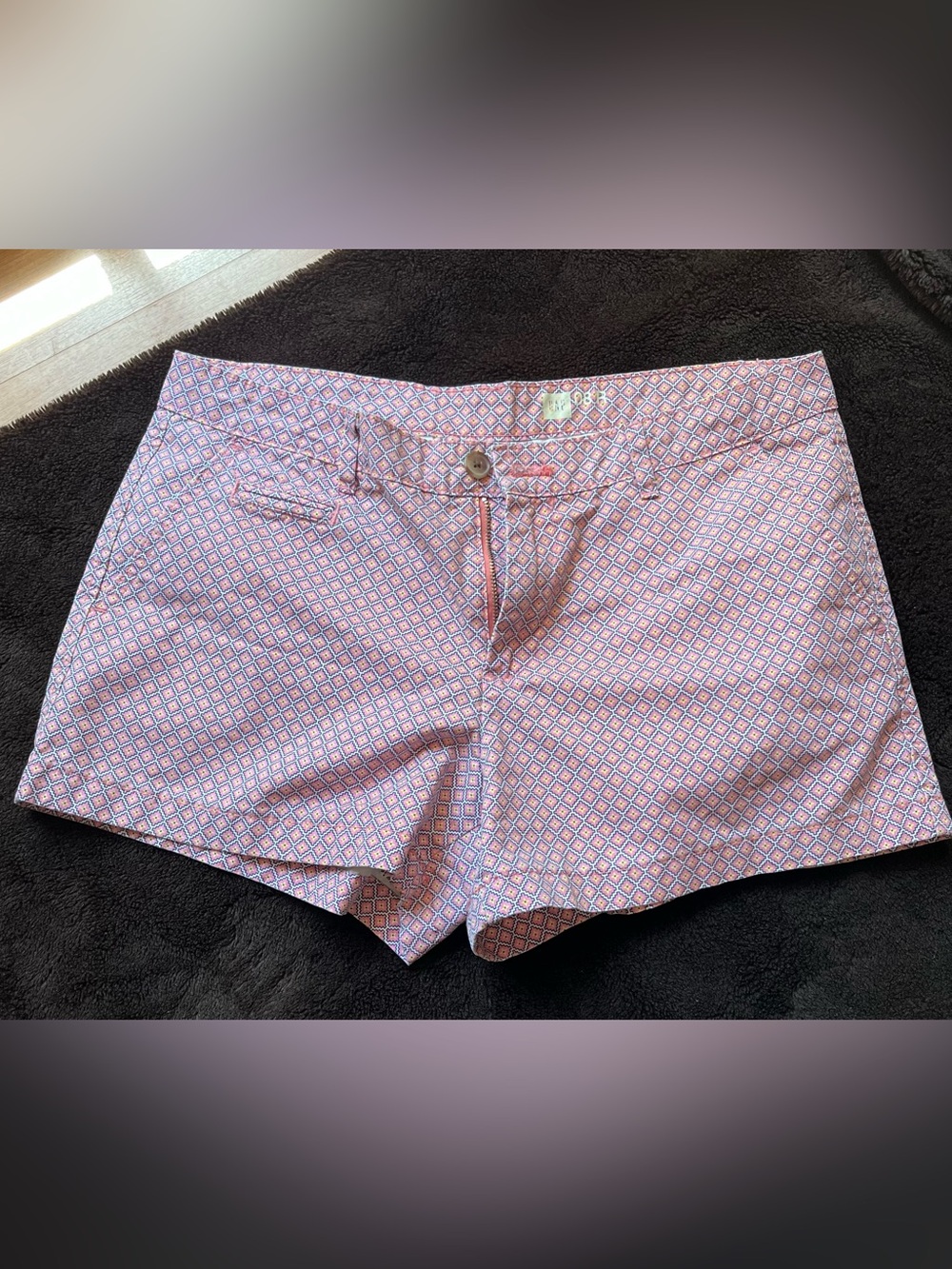 GAP Pink Geometric Print Summer Shorts